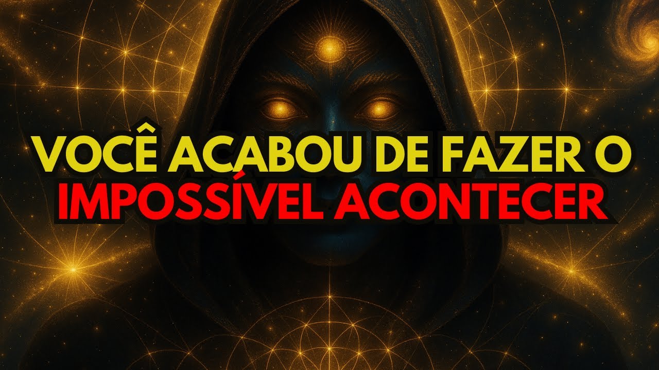ESCOLHIDO: VOCÊ ACABOU DE COMPLETAR ALGO IMPOSSÍVEL (NENHUM DEUS PODE COMPETIR COM VOCÊ AGORA) 🌠⚡