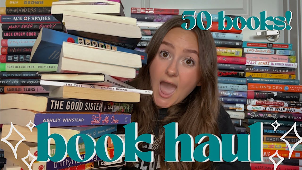 HUGE BOOK HAUL 2022 | new releases, thrillers, horror & contemporary romance!