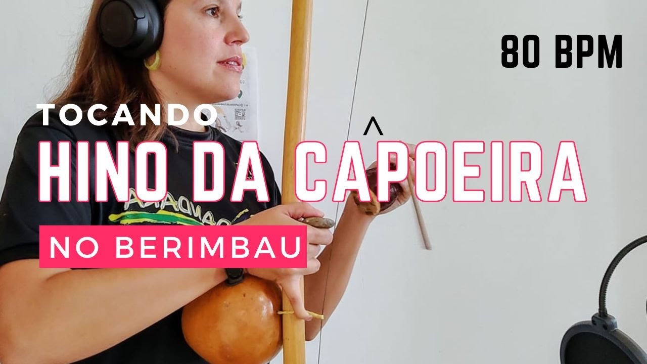 Hino da Capoeira (80 BPM) no Berimbau 🎵 | Treino com Metrônomo para Ritmo e Técnica