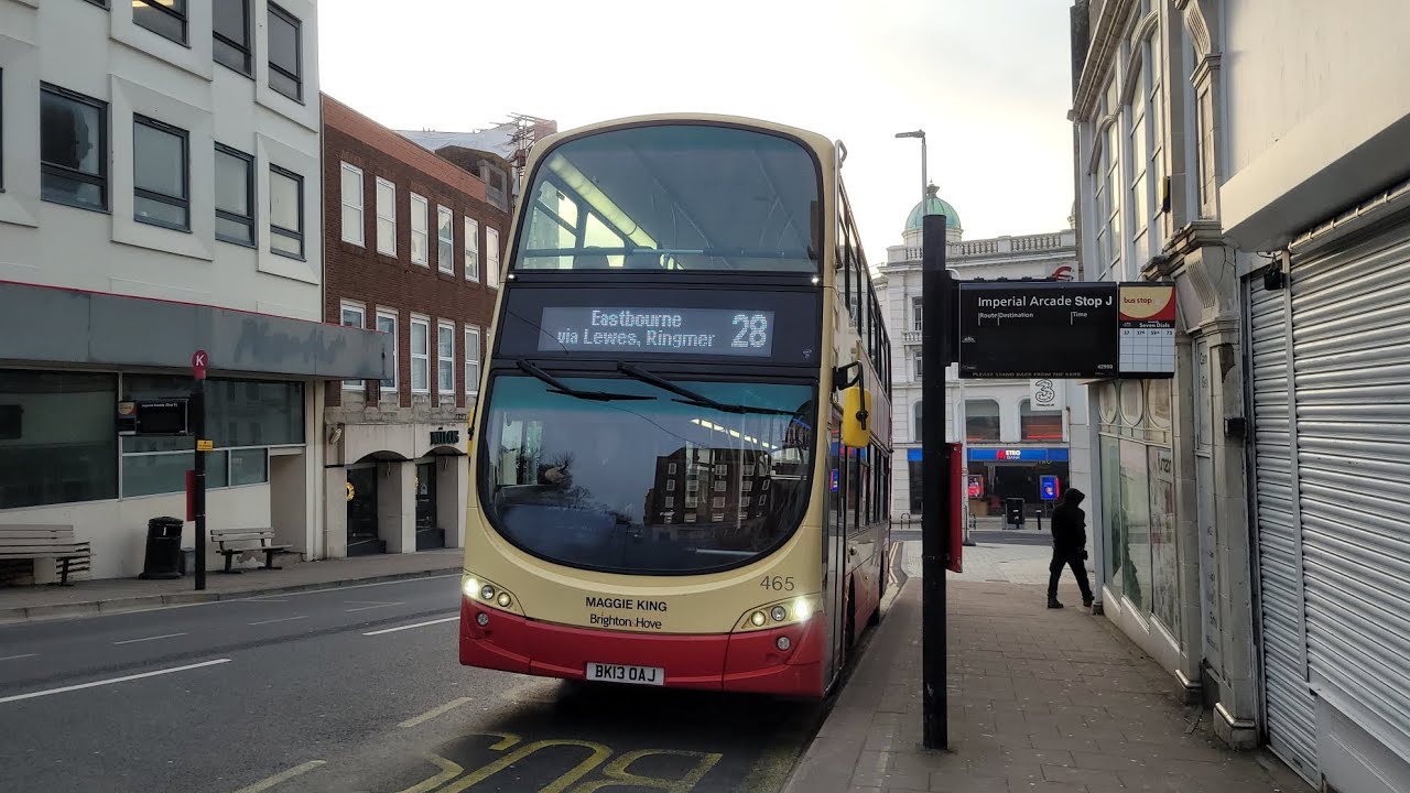 FRV | B&H Buses Regency Route 28 | Eastbourne - Brighton Churchill Square | 465  BK13 OAJ | Gemini 2