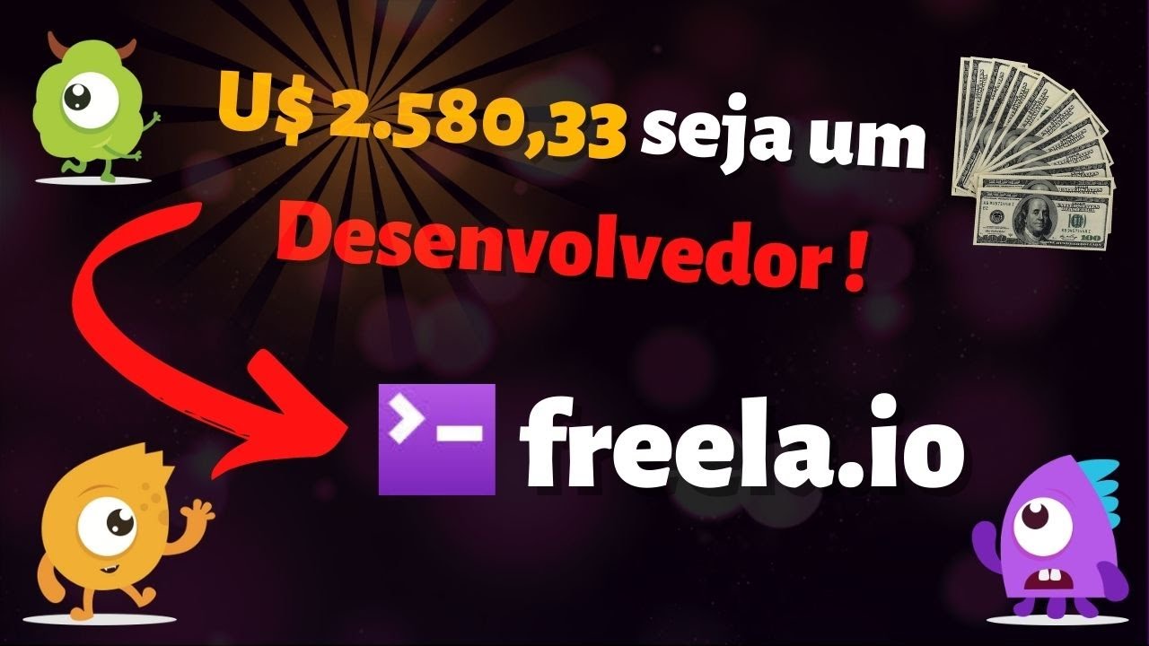 Trabalho Remoto como Desenvolvedor Home office freela io