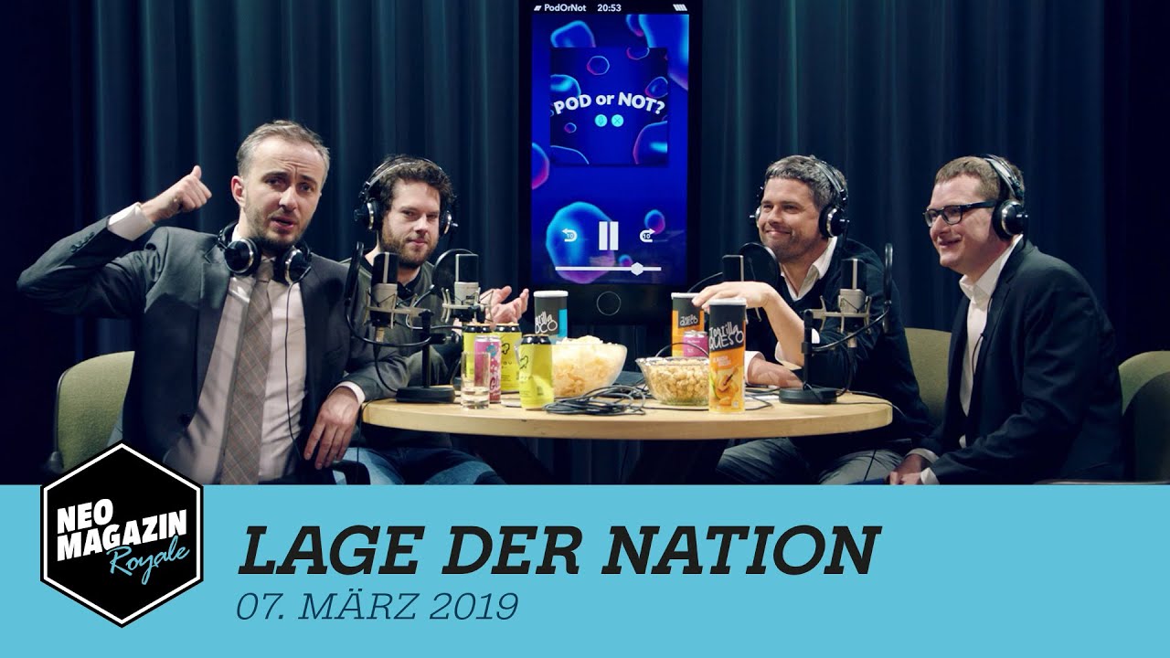 Lage der Nation zu Gast im Neo Magazin Royale mit Jan Böhmermann - ZDFneo