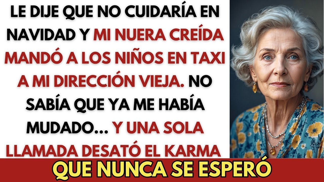 Le Dije Que NO A Cuidar A Los Hijos De Mi Nuera En Navidad… Y Aun Así Los Mandó A Mi Anti