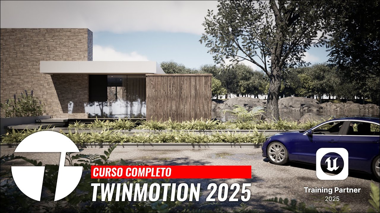 Curso basico de Twinmotion 2025 - Curso completo desde 0