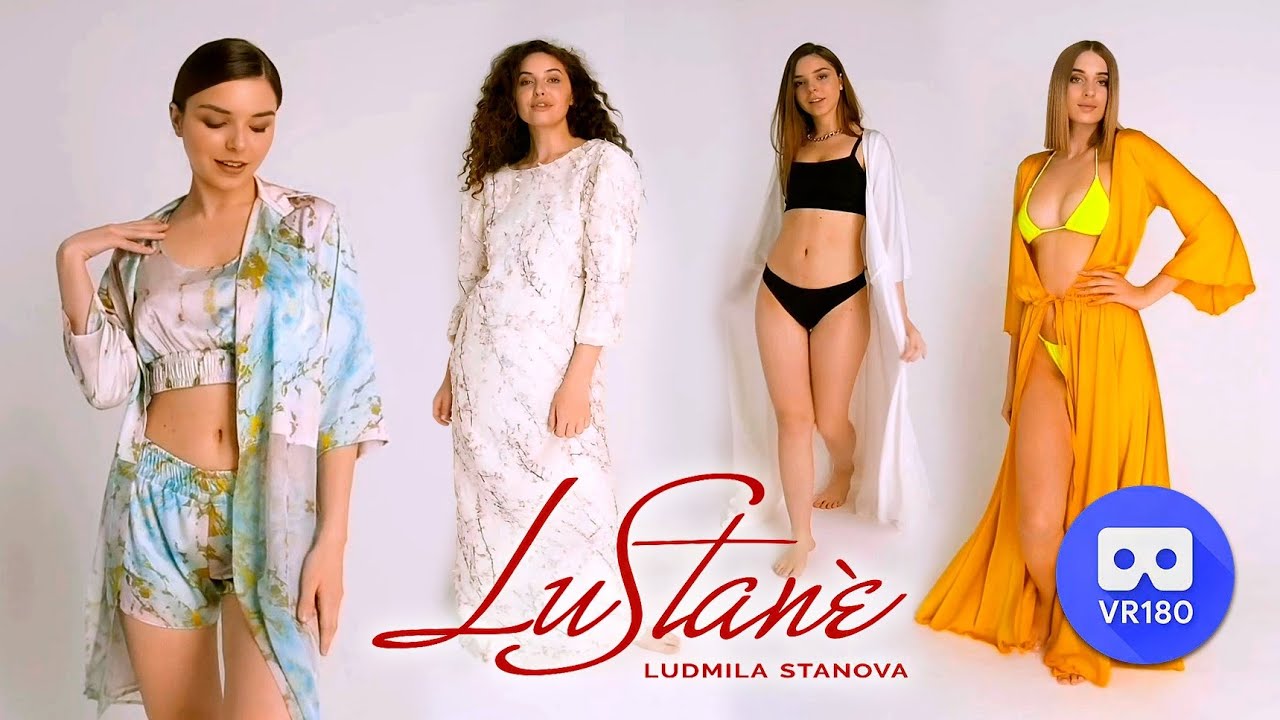@LuStane  beachwear collection promo in VR180 3D