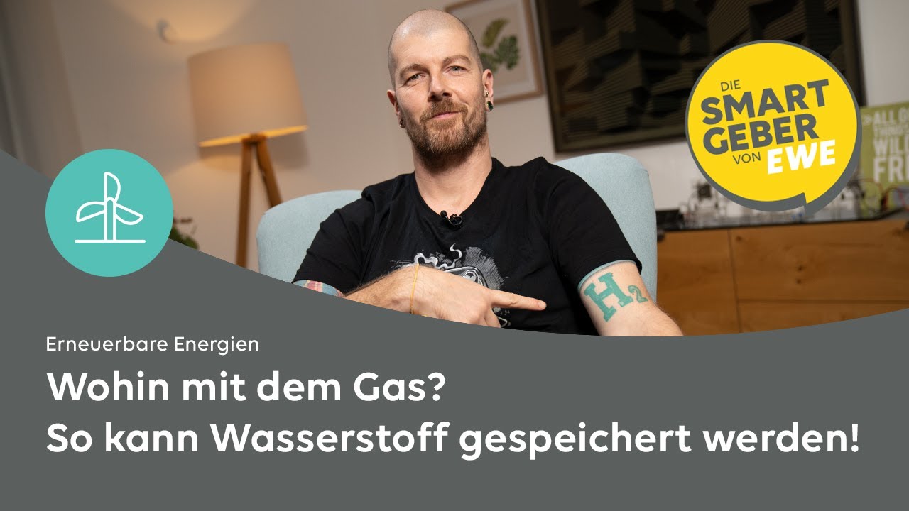 Wie wird Wasserstoff gespeichert? SMARTGEBER Paul kl&auml;rt auf!