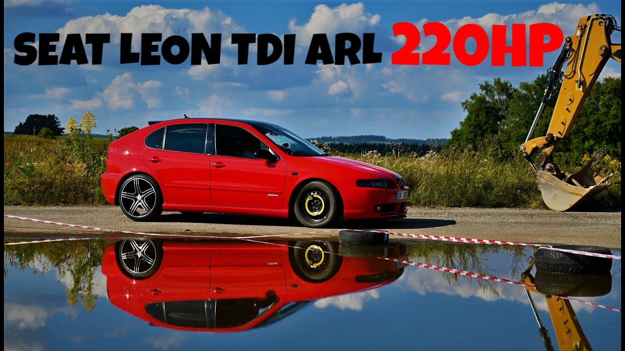 SEAT LEON TDI ARL 1M 220HP @ TURBO GTB1756VK + NOZZLES  AL .... DIESEL POWER @ DRAG JH |VORY TDI