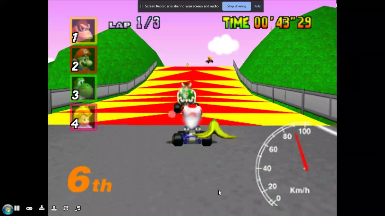 Screen Recorded Session Playing Mariokart 64 & Cruisin USA (Full Gameplay Session)
