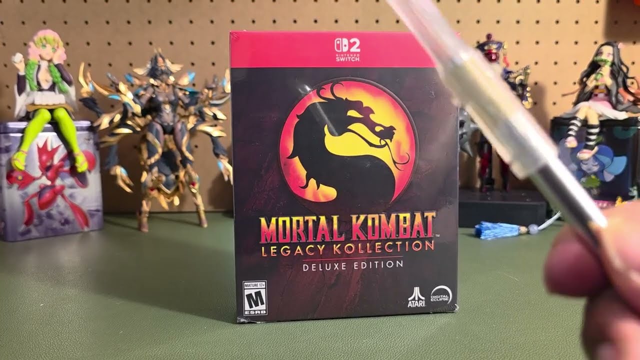 Mortal Kombat Legacy Kollection Switch 2 unboxing.