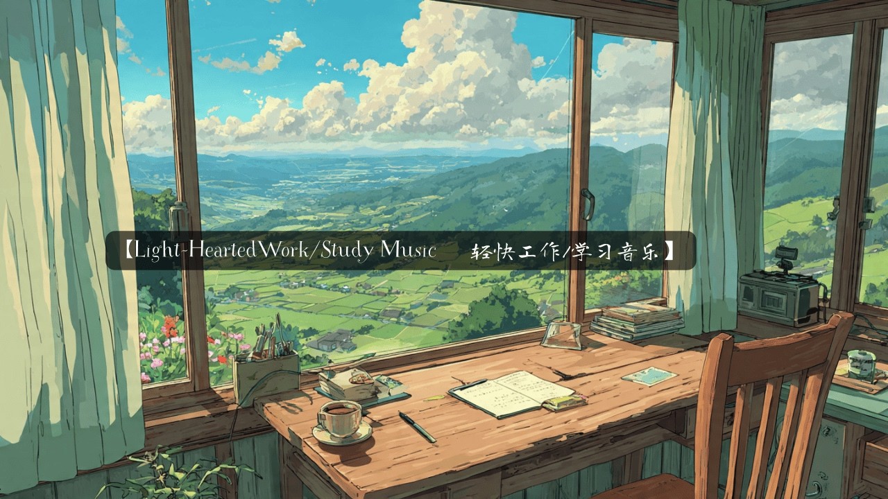 【轻快专注音乐】Light-Hearted Instrumental Music | Focus & Work #relaxingmusic #workmusic #studymusic