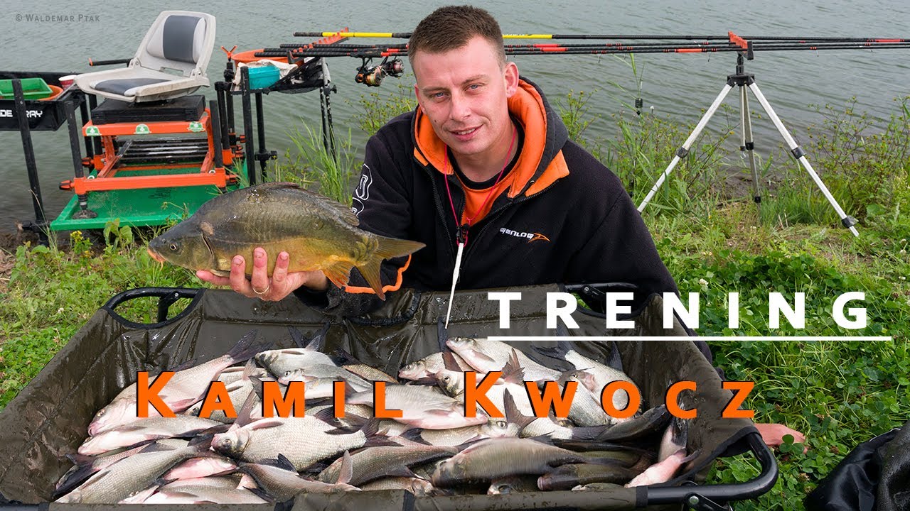 Kamil Kwocz - na treningu przed Open Feeder Jeleń 2020