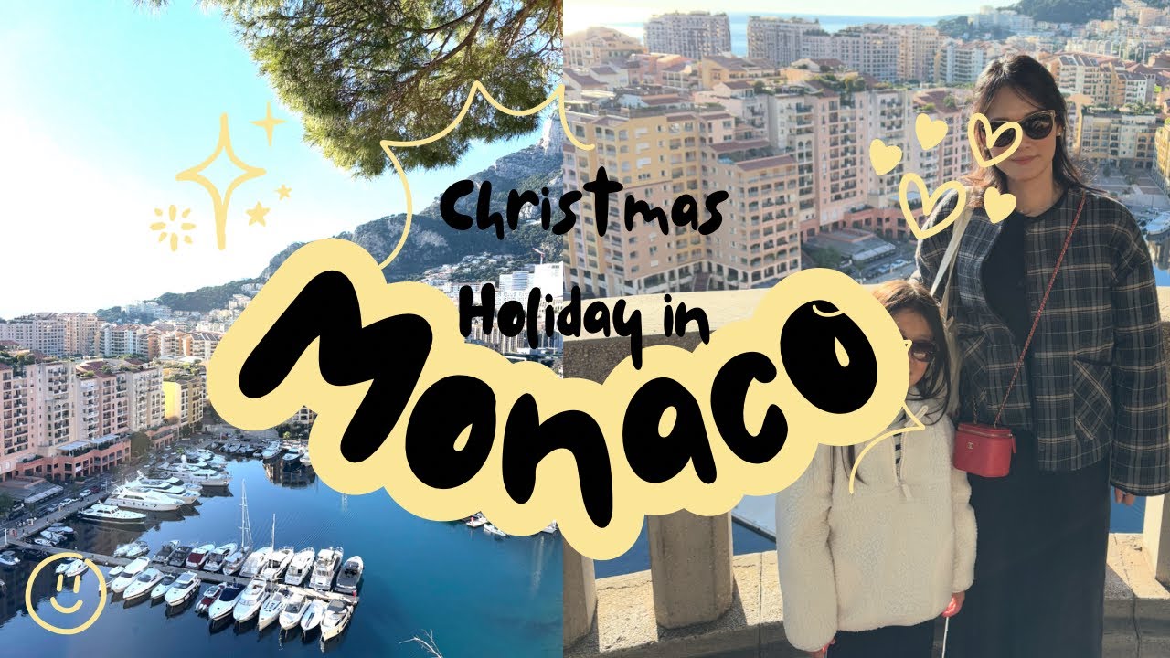 Monaco Winter Holiday. Family travel 🇲🇨 #winter #FamilyTravel #holiday #모나코 #유럽여행 #겨울여행 #아이와여행 