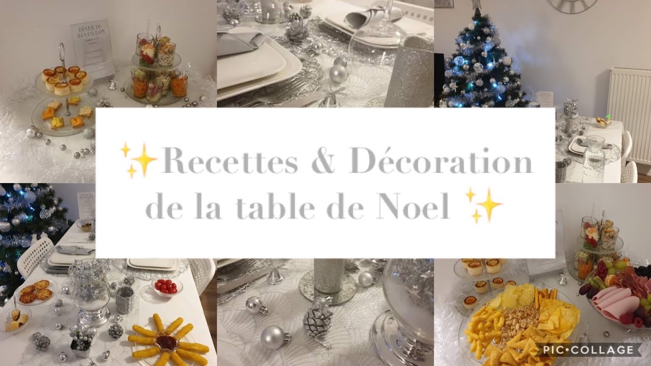 ✨PREPARATIFS DU REVEILLON // RECETTES RAPIDE ET PETIT BUDGET // DECORATION TABLE DE NOEL 🎄✨