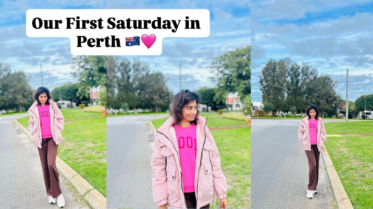 Our First Saturday in Perth 🇦🇺 | Exploring Our New Life in Australia 🩷✨