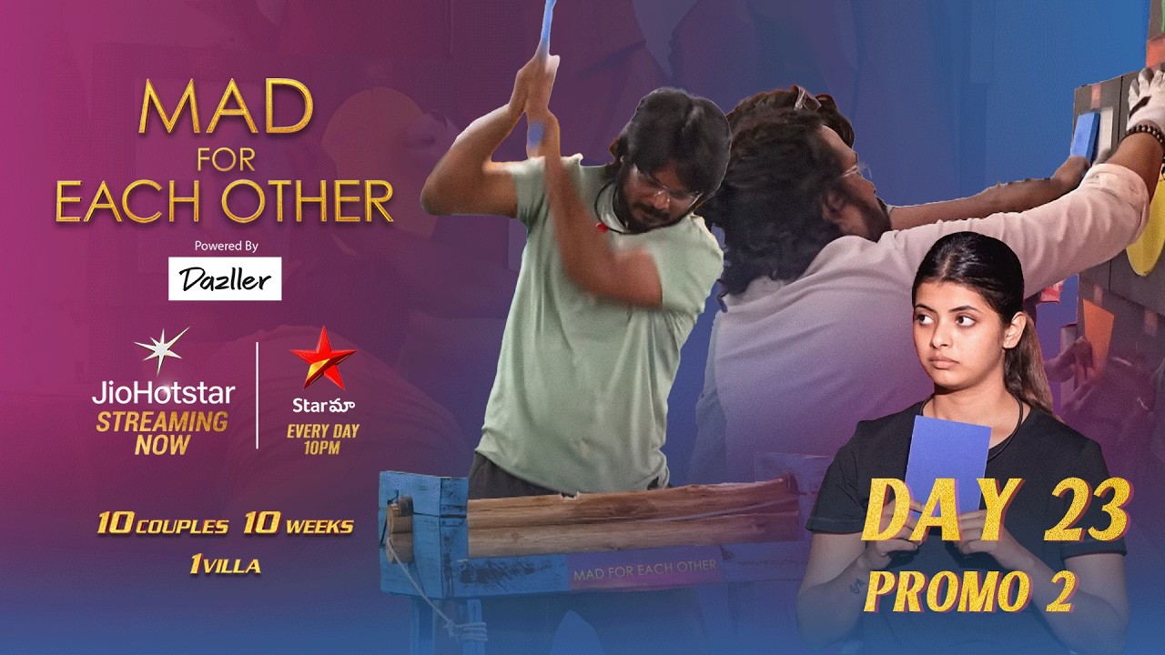 Grit. Grind. Glory. | Mad for Each Other | Day 23 | Promo 2 | JioHotstar