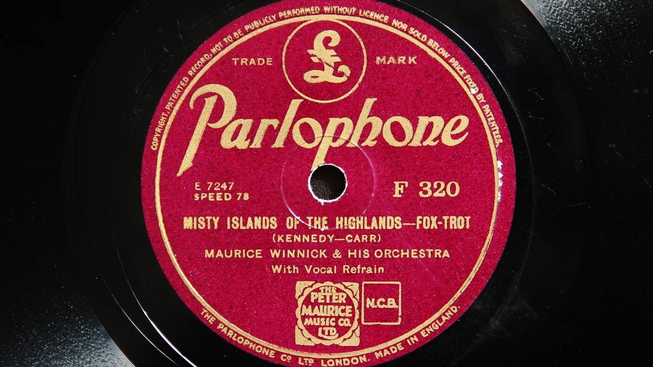 Maurice Winnick and His orchestra - Misty Islands of the Highlands (1935)