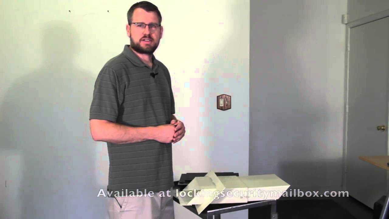 Adjustable Through The Wall Mail Slot  Demo / Review