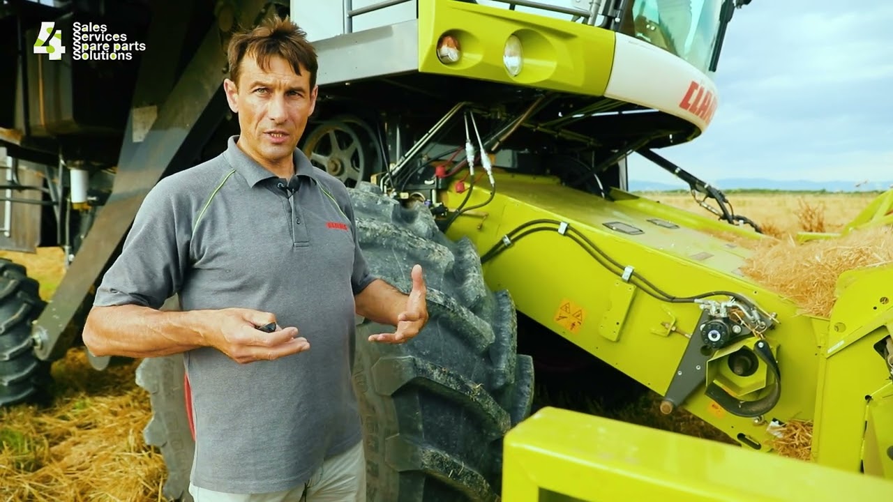 Rəqiblərindən üstün Claas Dominator 260 kombaynı