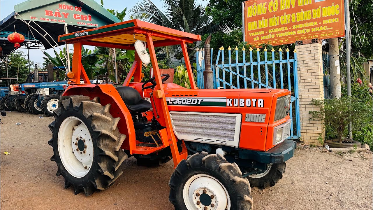Kubota L3602DT Nổi Trội Tốc Độ 30km/h Hệ Thống Cơ. Ae quan t&acirc;m LH 0918.152.958 N&ocirc;ng Cơ Bảy Gh&igrave;