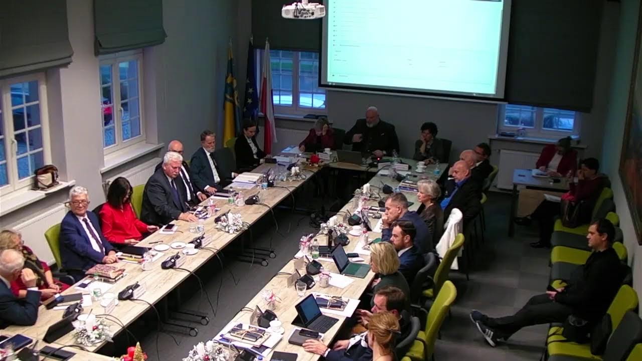 XIX Sesja - Starostwo Powiatowe w Kędzierzynie-Koźlu – transmisja na żywo