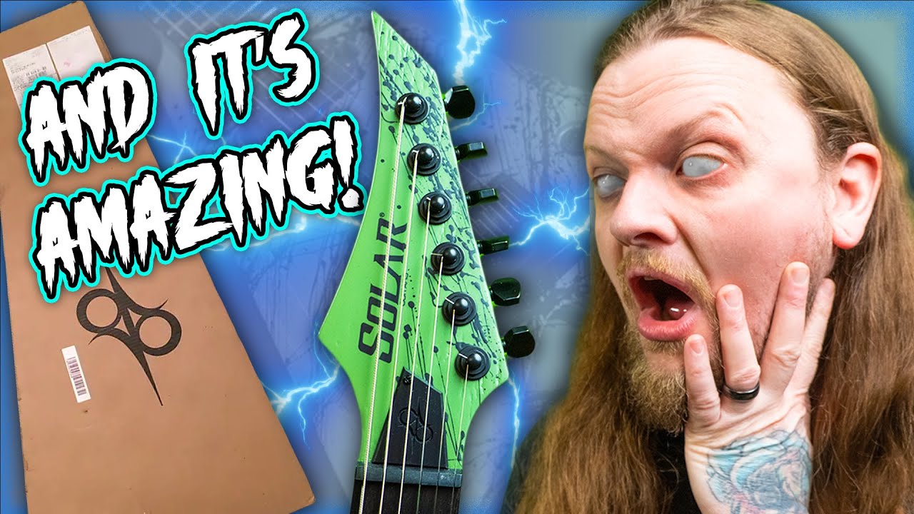 Solar Sent Me A New Guitar!!!