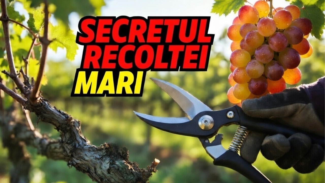 Greșeala la tăierea viței de vie de masă | Regula de aur