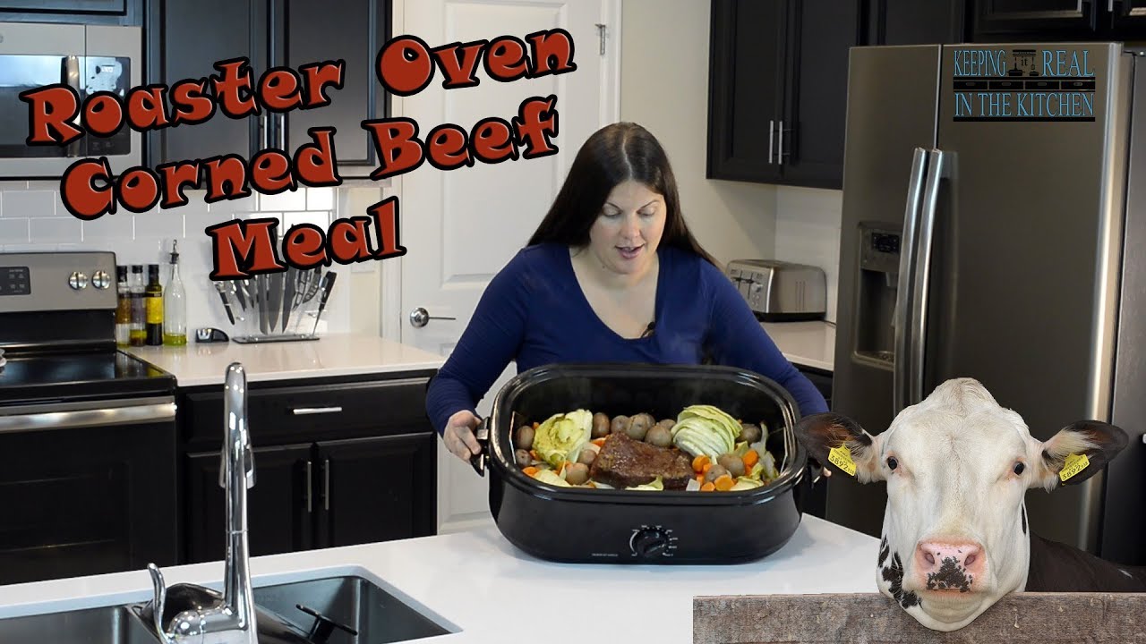 Roaster Oven Corned Beef and Cabbage Recipe! Episode 131