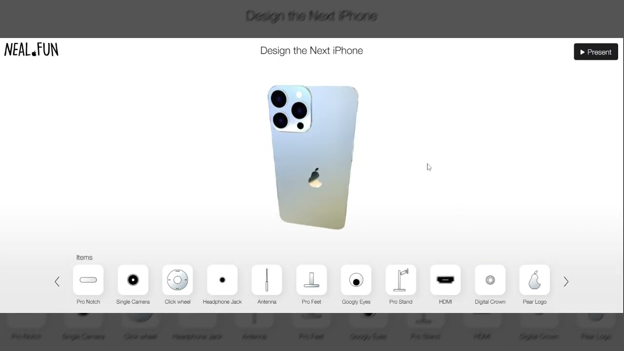 Neal.fun - Design The Next iPhone