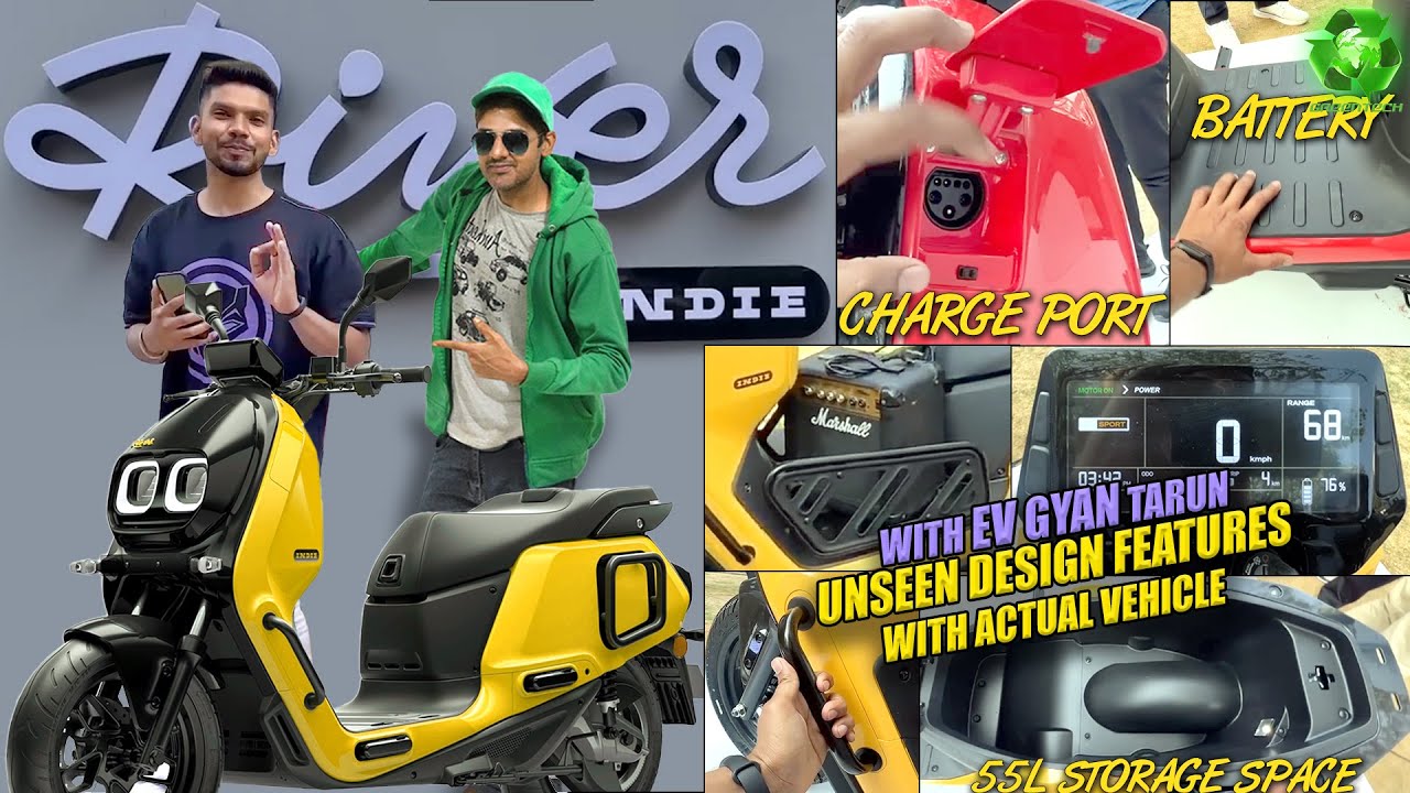 River Indie electric scooter highlights |Unseen with Actual Vehicle 1st in Tamil with @EVGYANN Tarun