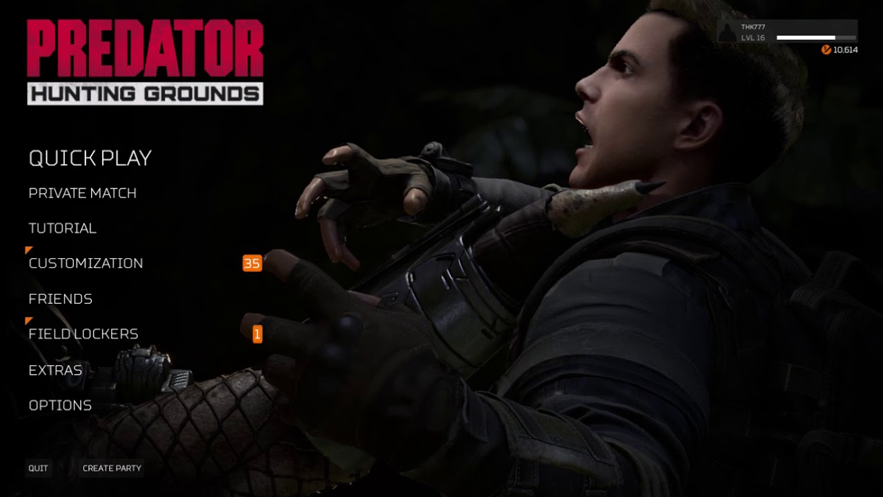 predator hunting grounds main menu theme