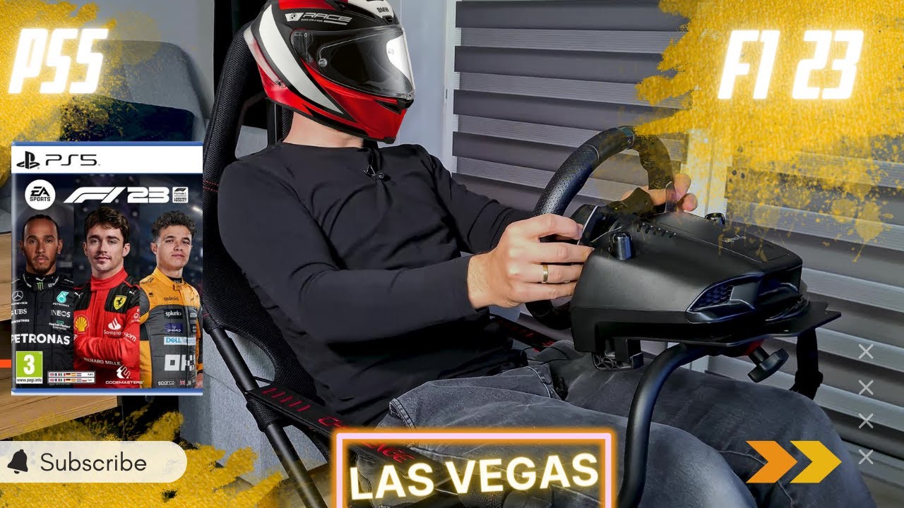 F1 23 - Pierwsze uruchomienie i wrażenia! Wyścig LAS VEGAS | GAMEPLAY PS5 |