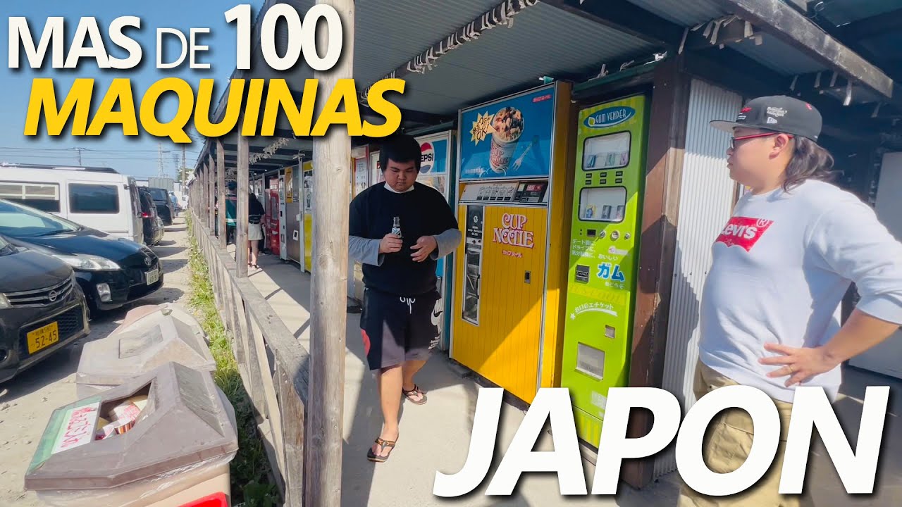 VISITE LA LLANTERA EN JAPON CON MAS MAQUINAS EXPENDEDORAS EN EL MUNDO