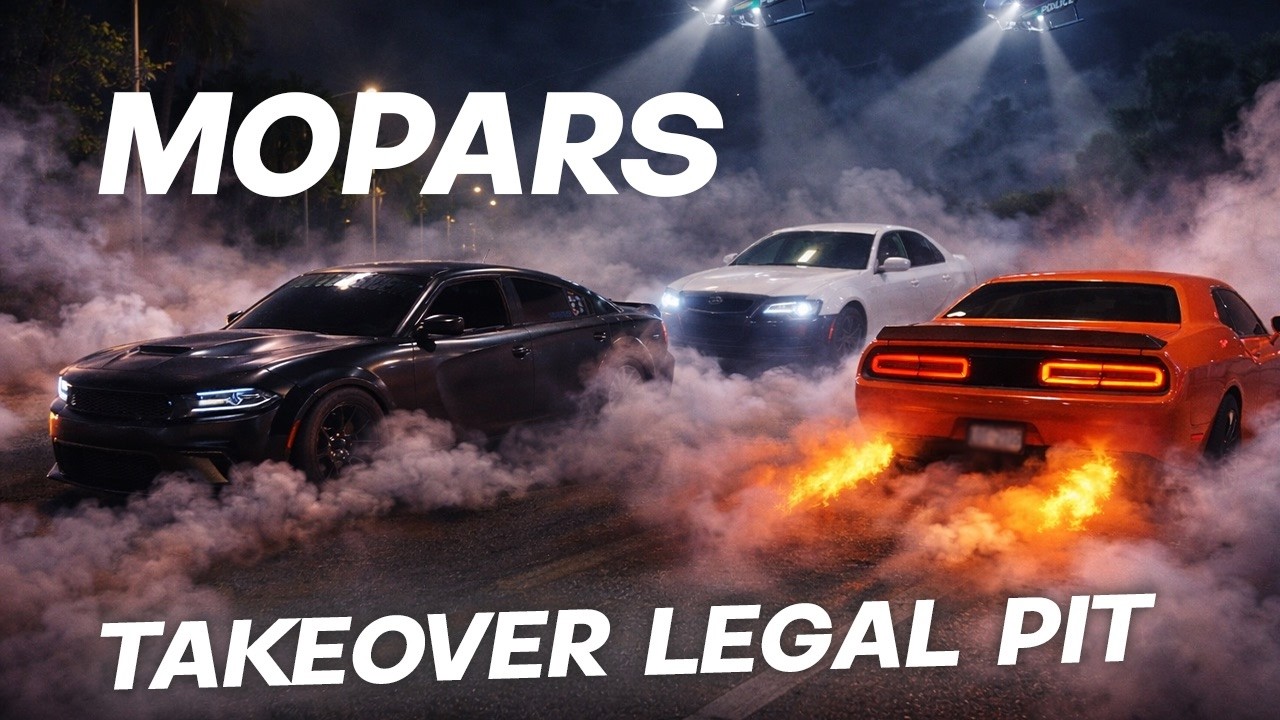 MOPARS TAKEOVER LEGAL PIT!!