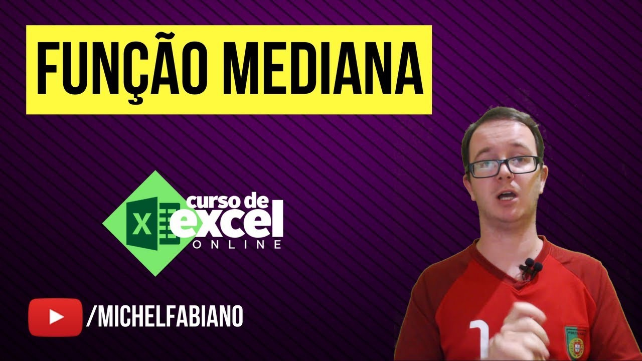 Função Mediana no Excel - Curso de Excel OnLine