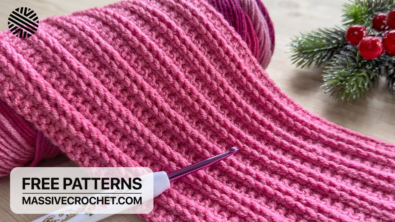 SUPER EASY & FAST Crochet Pattern for Absolute Beginners! 👌 Crochet Stitch for Baby Blanket & Bag