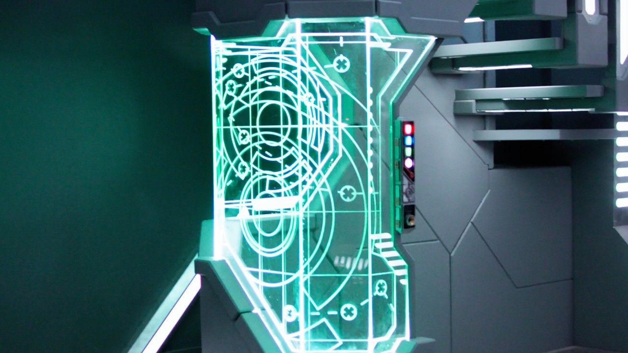 I Built A Functional Holo-Map For My Starship Office