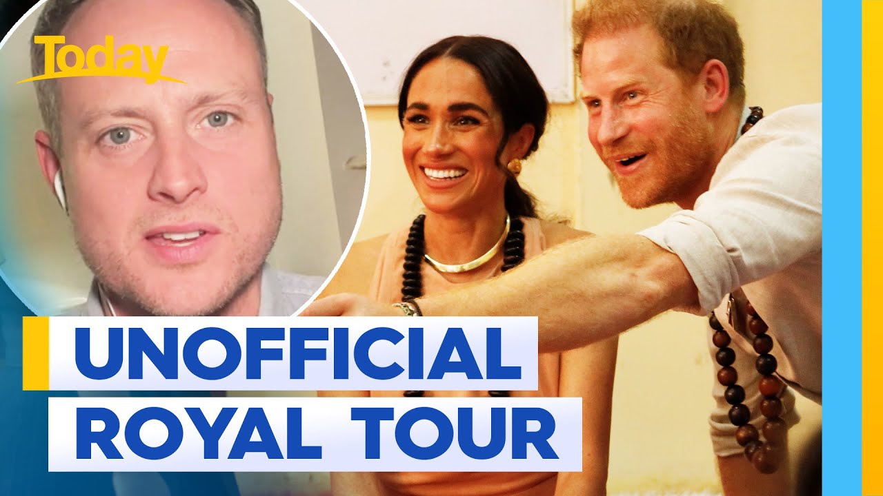 Prince Harry and Meghan Markle complete personal visit to Nigeria | Today Show Australia