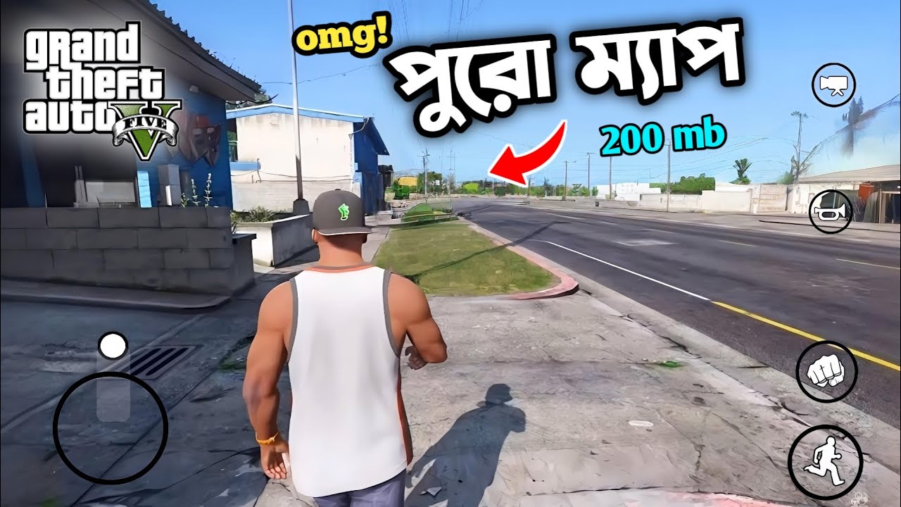 FINALLY! GTA 5 FULL MAP in Mobile | Best Fanmade GTA game