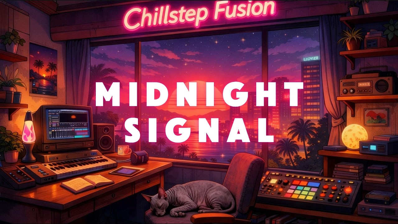 Midnight Signal – Chillstep Fusion | Smooth Chillstep x Jazz Beats for Late Night Focus