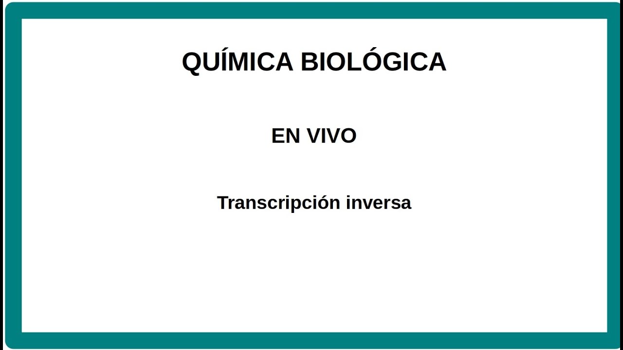 Transcripción inversa
