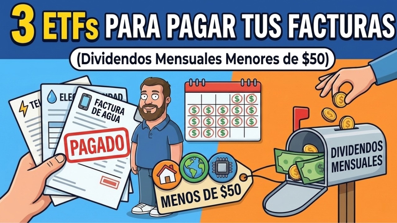 3 ETFs Que Pagan Dividendos Mensuales (Invirtiendo Menos de 50 $)
