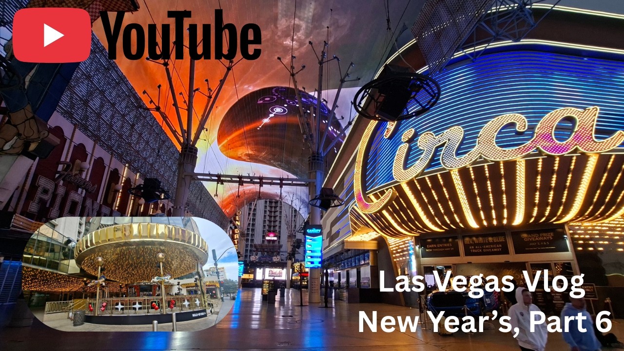 Las Vegas Vlog, New Year's Part Six - Downtown, Circa, El Cortez, Evil Pie, Container Park