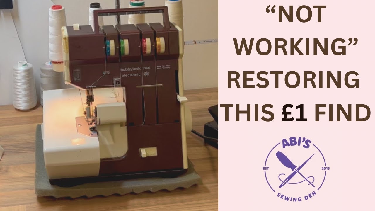 Reviving an Old PFaff Hobbylock 794
