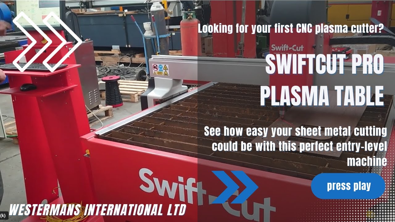 Cutting Test with the SWIFT-CUT PRO 2500 CNC plasma and Hypertherm Powermax65 SYNC