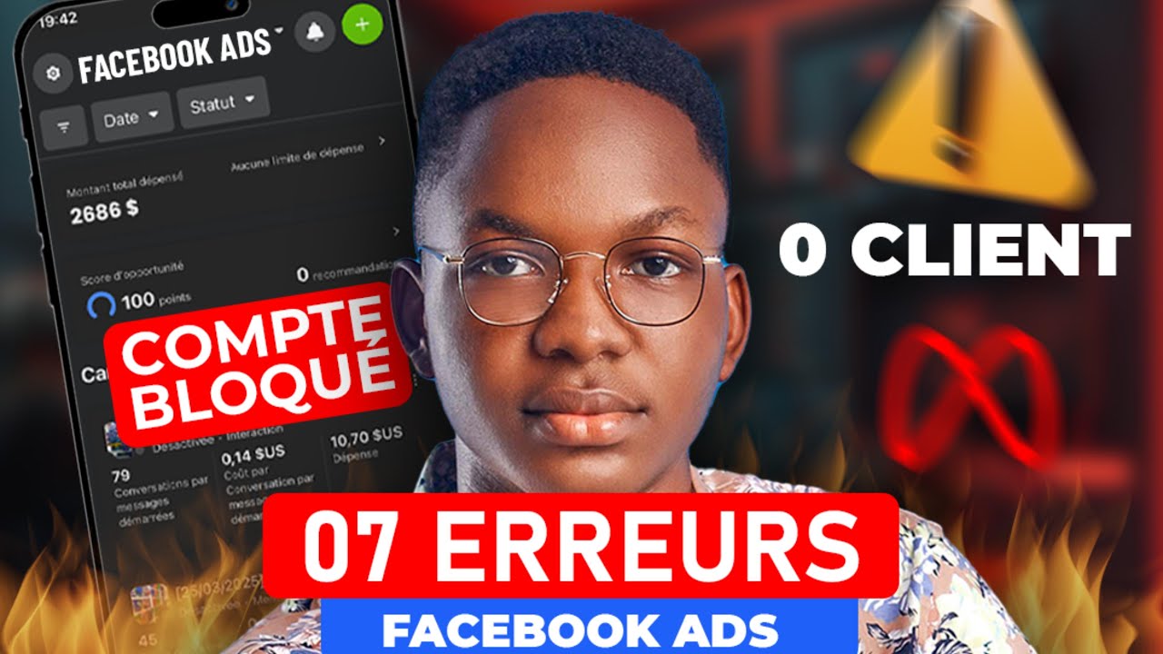 Change ceci et tu auras plus de clients grâce à la publicité Facebook Ads !