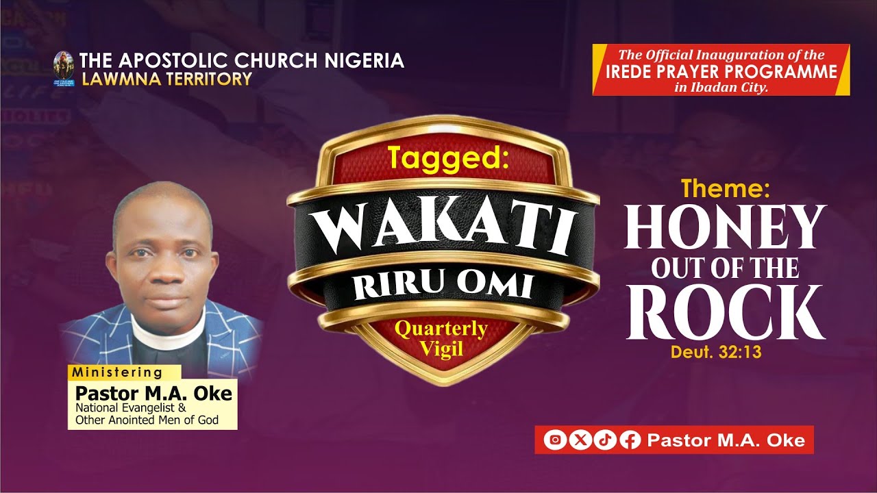 The Official Inauguration of the Irede Prayer Programme in Ibadan City || December 12, 2025.