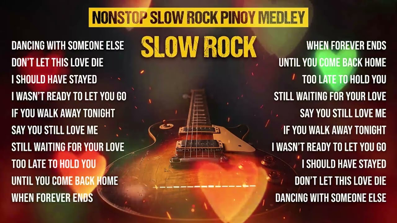 Nonstop Slow Rock Love Songs Medley 70s 80s 90s 💝 Greatest Hits Collection | Mga Lumang Tugtugin