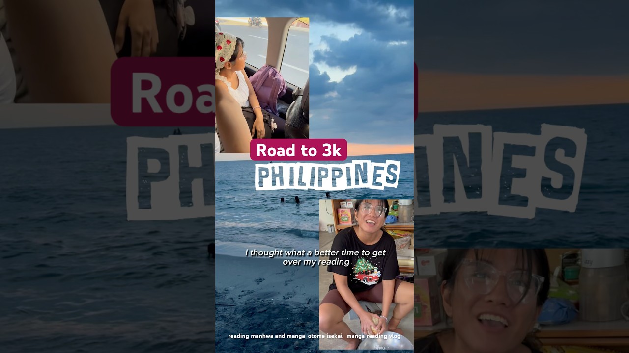 manga reading vlog in philippines | #manga #manhwa #mangatube
