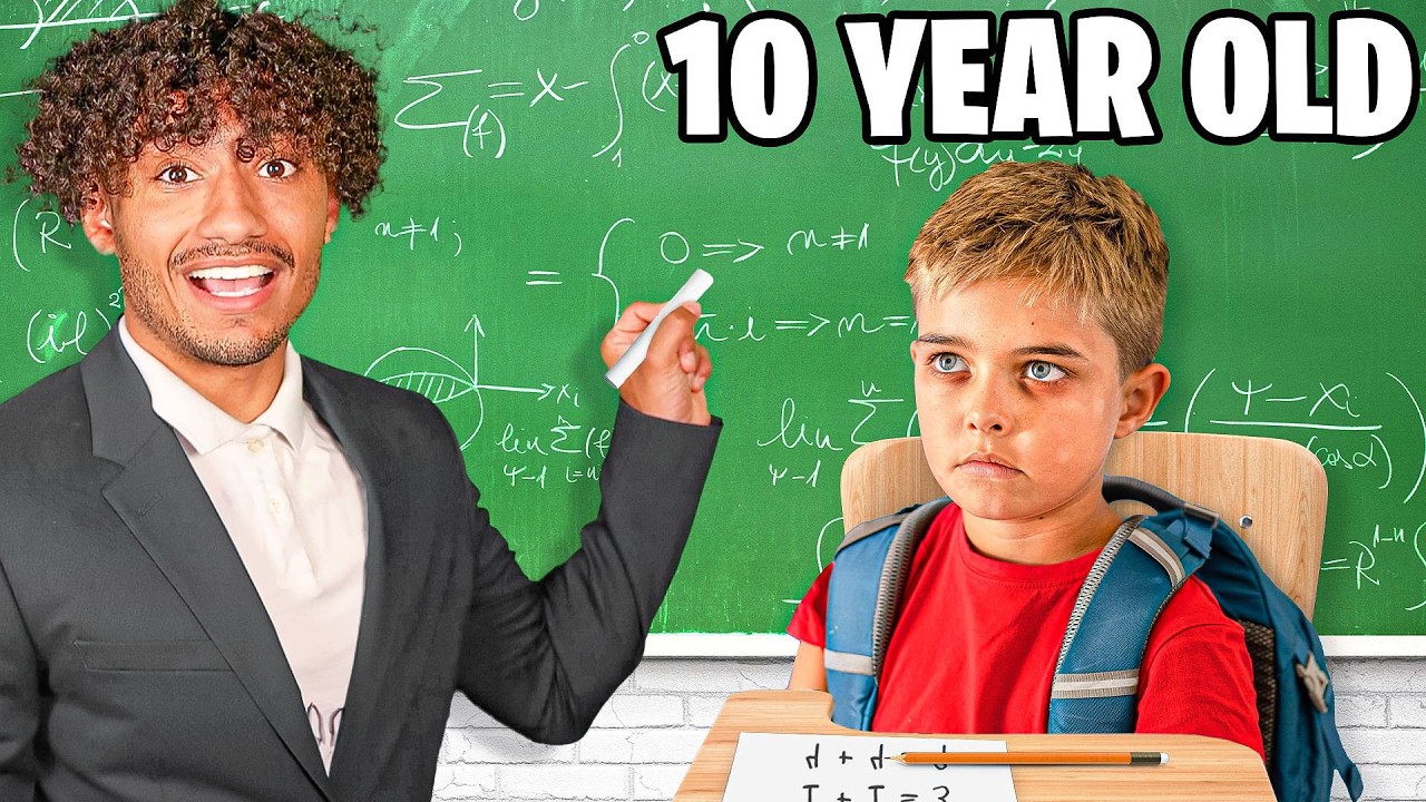 Я стал учителем на один день.