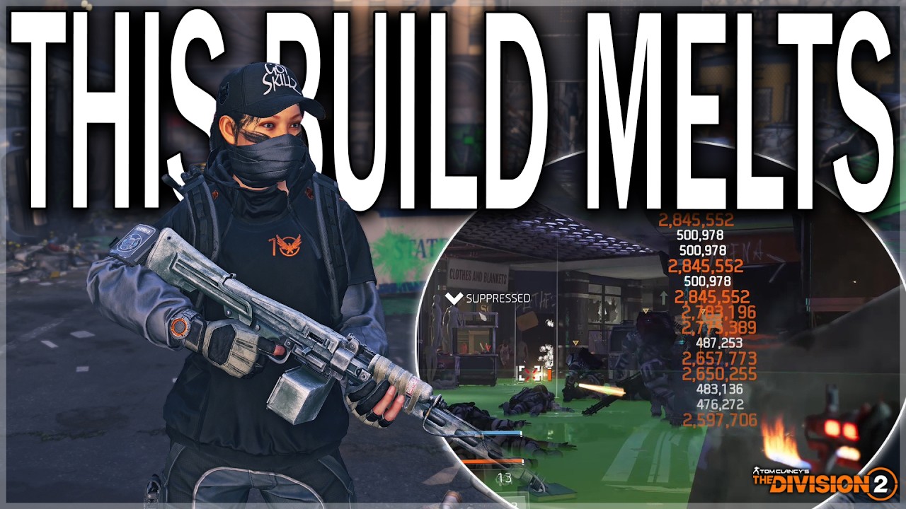This Division 2 LEGENDARY LMG BUILD MELTS ARMOR in Seconds! (Big Alejandro Build)